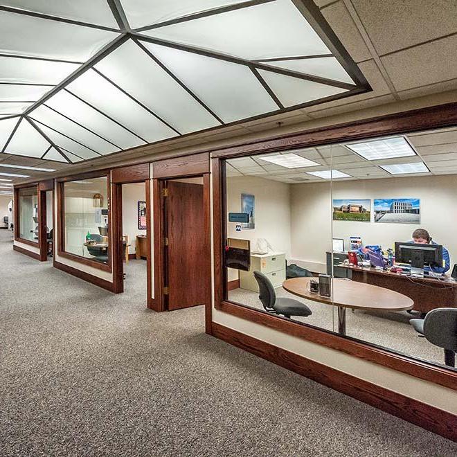 Interior view of the Fargo Butler Center location